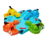 Jeu de société Hippos affamés - 2 à 4 joueurs - Mange-billes - Amusant - Compétitif - Facile à jouer