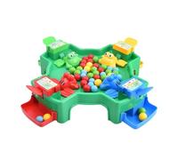 Jeu De Société Hungry Frog - Jouet De Bureau Portable, Activité pour D'âge Préscolaire | Jeu De Compétition Intense De Réflexes Rapides, Entraînement De La Motricité Fine avec des Haricots