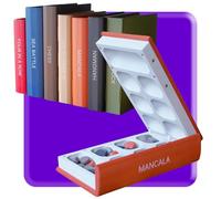 Jeu de société imprimé en 3D, jeu de société portable pour fête de famille, jeux de voyage (Mancala)