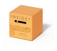 Casse-tête Inside3 Jeu de société Cube Labyrinthe Mean Novice Orange