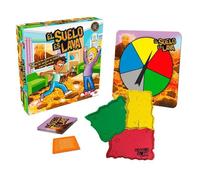 Jeu De Société Interactif - Bizak - El Suelo Es Lava - 25 Pierres En Mousse - 27 Cartes De Défi - Roulette Incluse