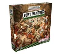CMON, Zombicide 2ème Edition - Fort Hendrix Extension Jeu de connaisseurs Dungeon Crawler 1 à 6 Joueurs - À partir de 14 Ans et + - 60 Minutes - Allemand