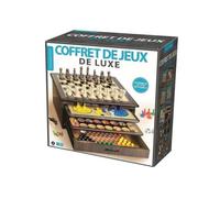 Jeu de société - jeu de plateau. Wdk Partner - Coffret 10 Jeux En Bois Wdk Partner