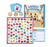 Jeu de société - Jeu de Table pour multijoueur et Parent-Enfant - Jeu d'attribution d'animaux, pour Adultes et Filles, Maternelle, fêtes de Famille, activités à la Maison et à l'école