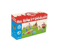 Jeujura - Roi, reine et chevaliers 13 pieces Multicolore G