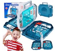 Jeu de société - KINDERPLAY - KP0506 - Bataille navale - Portable - 2 joueurs - Dès 3 ans
