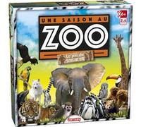 Lansay - Une Saison AU Zoo - Jeu de Société Enfants 6 Ans - Jeu Éducatif Animaux avec 1000 Questions - Quiz Soigneur - Plateau et Cartes Inclus - Jusqu’à 6 Joueurs - Idée Cadeau