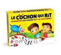 Jeu de société - Le Cochon Qui rit 4 Joueurs - Nouvelle Version française - Jeu Enfant - Set Jeu Famille + 1 Carte Tigre