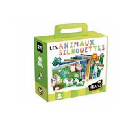 Jeu de société - LES ANIMAUX-SILHOUETTES - Enfant - 2 joueurs ou plus - Blanc - Mixte - Multicolore