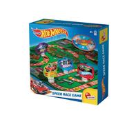 Jeu de société Lisciani Hot Wheels Speed Race Course de vitesse pour 2 à 4 joueurs dès 5 ans Boîte rectangulaire