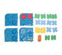 Jeu de société logique éducatif, Piste motrice, Labyrinthe, Casse-tête, Jouet pour Enfants, 118 défis, activité d'apprentissage Amusante, matière Plastique, sûr, Durable, Couleurs