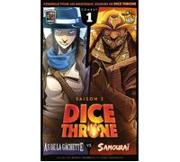 Lucky Duck Games – Jeu Dice Throne S2 : As de la Gâchette vs Samouraï – 2 joueurs – Français