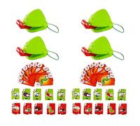 Jeu de Société Masque Caméléon - Masque de Grenouille avec Langue soufflée, Jeu de société pour Enfants, Jeu d’adresse 2 Joueurs, Interaction Parent-Enfant, Cadeau éducatif Amusant (2)