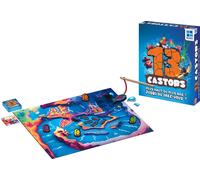 Megableu Editions - Jeu de société 13 Castors - 2 à 6 joueurs, dès 7 ans