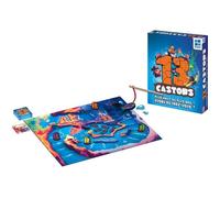 Jeu de société - MEGABLEU - 13 Castors - Course de castors avec prédictions et bonus