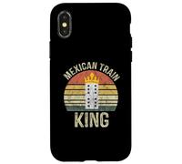 Jeu de société Mexicain Train King Dominos Lover Domino Player Coque pour iPhone X/XS