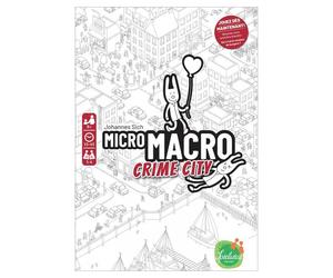 Jeu de société Micro Macro : Crime City - Résolvez des énigmes criminelles