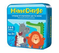 Jeu de société - MimoDingo - Blanc - 3 joueurs ou plus - Pour enfants à partir de 4 ans - Mixte