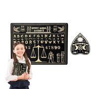 Jeu de société miniature - Jeu de société - Jeu de société miniature - Talking Spirit Board - Outils métaphysiques de divination pour la décoration de la maison pour sorcière et Noël