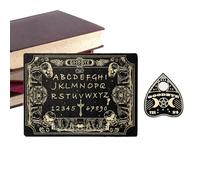 Jeu de société miniature Spirit - Comité de divination - Pour les amateurs de courant alternatif - Avec planchette - Décoration métaphysique pour 2 joueurs et plus