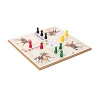 Jeu Des Petits Chevaux En Bois M8 Multicolore