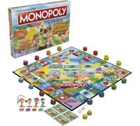 Hasbro Gaming Monopoly édition Animal Crossing New Horizons, Plateau de Jeu pour Enfants, à partir de 8 Ans, Jeu Amusant pour 2 à 4 Joueurs, Multicolore, L