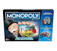 Jeu de société - Monopoly Banking Cash-Back - Banquier électronique - Bonus uniques - 2 joueurs ou plus