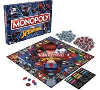Hasbro Gaming Monopoly : édition Marvel Spider-Man, Jeu de Super-héros Amusant pour Enfants, Jeu de Plateau stratégique, 2 à 6 Joueurs, dès 8 Ans F3968801 Multicolore