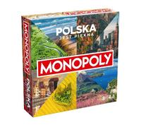 Jeu de société - Monopoly - Édition Pologne - Design unique - 2 à 6 joueurs - 8+ ans