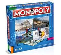 Winning Moves - Monopoly GRENOBLE - Jeu de société - Jeu de Plateau - Edition Villes et régions - 2 à 6 Joueurs - Version française