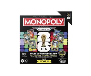 Jeu de société MONOPOLY Hasbro Panini Prizm FIFA World Cup 2026 Édition football 2-4 joueurs Multicolore dès 8 ans
