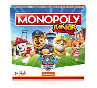 Jeu de Société - Monopoly Junior - Pat' Patrouille - Édition Limitée - 2-4 Joueurs - 5 Ans et Plus