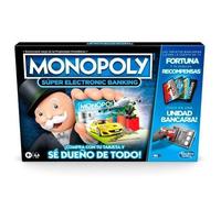 Jeu de société - MONOPOLY - Monopoly électronique Super Banking - Unité bancaire électronique - Noir