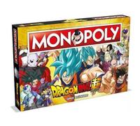 Jeu de Societe Monopoly pour Dragon Ball Super Edition Survie de l'univers - Guerriers cultes : gok, Vegeta, Gohan - Plateau Version française