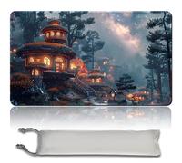 Jeu de société MTG Playmat + sac étanche libre, bords cousus, idéal pour les amateurs de jeu de cartes TCG Playmat Mouse Pad MTG avec zones (Playmat d'origine) (MTG 30 (10), No Zone)