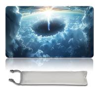 Jeu de société MTG Playmat + sac étanche libre, bords cousus, idéal pour les amateurs de jeux de cartes TCG Playmat Mouse Pad MTG avec zones (Playmat d'origine) (MTG 30 (6), No Zone)