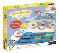 Jeu de société Nathan J'apprends la symétrie Multicolore G