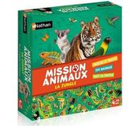 Jeu de société Nathan Mission Animaux Jungles Multicolore G