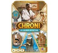 Blackrock Games CHRONI - Les Grandes Inventions - on The Go Editions Jeu de société - Jeu de société Histoire - 1 à 6 Joueurs - dès 10 Ans - d'autres thèmes existes - Apprendre en s'amusant