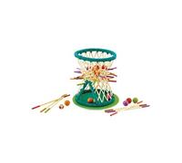 Hape Jeu de société Pallina en bambou – Dès 3 ans, 2–4 joueurs, motricité fine & couleurs