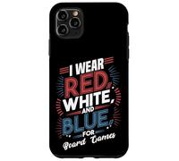 Jeu de société Patriotique pour Amateur de Jeux de société Rouge/Blanc/Bleu USA Fun Coque pour iPhone 11 Pro Max