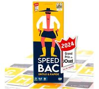 Jeu de société Petit Bac - ZVVN - SpeedBacJaune - 2-7 joueurs - 18x7x6 cm - Jaune - Thèmes drôles - Fabriqué en Europe