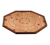 Jeu de société - PHILOS - Crokinole - Plateau MDF et pin - Pièces bois de Schima - Jeu de réflexion