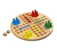 Jeu de société - PHILOS - Ludo/Aggravation - Grand diamètre 38cm - 2 à 4 joueurs - Mixte