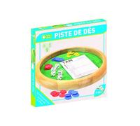 JeuJura Jeu de société Piste de dés en bois Yam 421 Enfant Mixte 3 ans et plus
