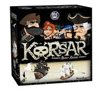 PixieGames | Korsar - Nouvelle Édition | Jeu de Cartes Stratégique & Familial | Pirates, Bateaux & Trésors | 2 à 8 Joueurs | Dès 10 Ans | Par Reiner Knizia