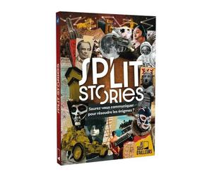 Jeu de société Pixie Games Split Stories - jeu d'enquête collaboratif, communication, storytelling - tons terre/multicolores