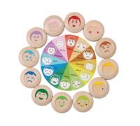 Jeu de société - PLAN TOYS - Loto Des Expressions - Éveil émotionnel - 2 joueurs ou plus - 24 mois et plus