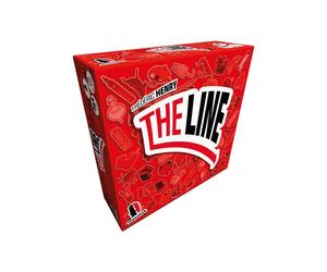 Jeu de société portable ASMODEE The Line Rouge Estimation 174 cartes Rouge