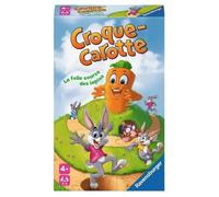Ravensburger Jeu de société Croque Carotte – Mini jeu à partir de 4 ans, 15 min